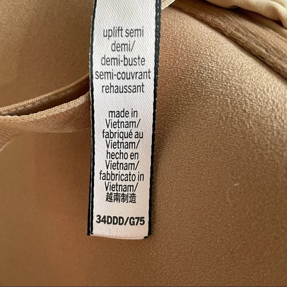 Victoria’s Secret THE T-SHIRT Lightly-Lined Demi Bra 34DDD - Picture 8 of 12